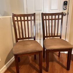 Two Dining Chairs $50 Both 