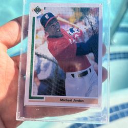 Micheal Jordan Baseball Card 1996 Upper Deck