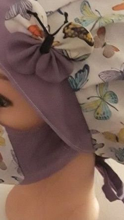 Bouffant style Scrub Cap Reversibles