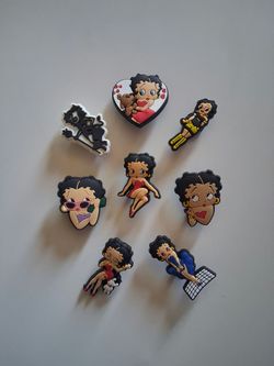 Betty Boop Croc Charms