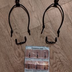 8" Lamp Harp Stand Set of 2