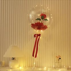 Light Up Rose Balloon
