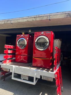 Washer and dryer,