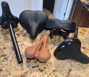 5 Brand New Bike Seats