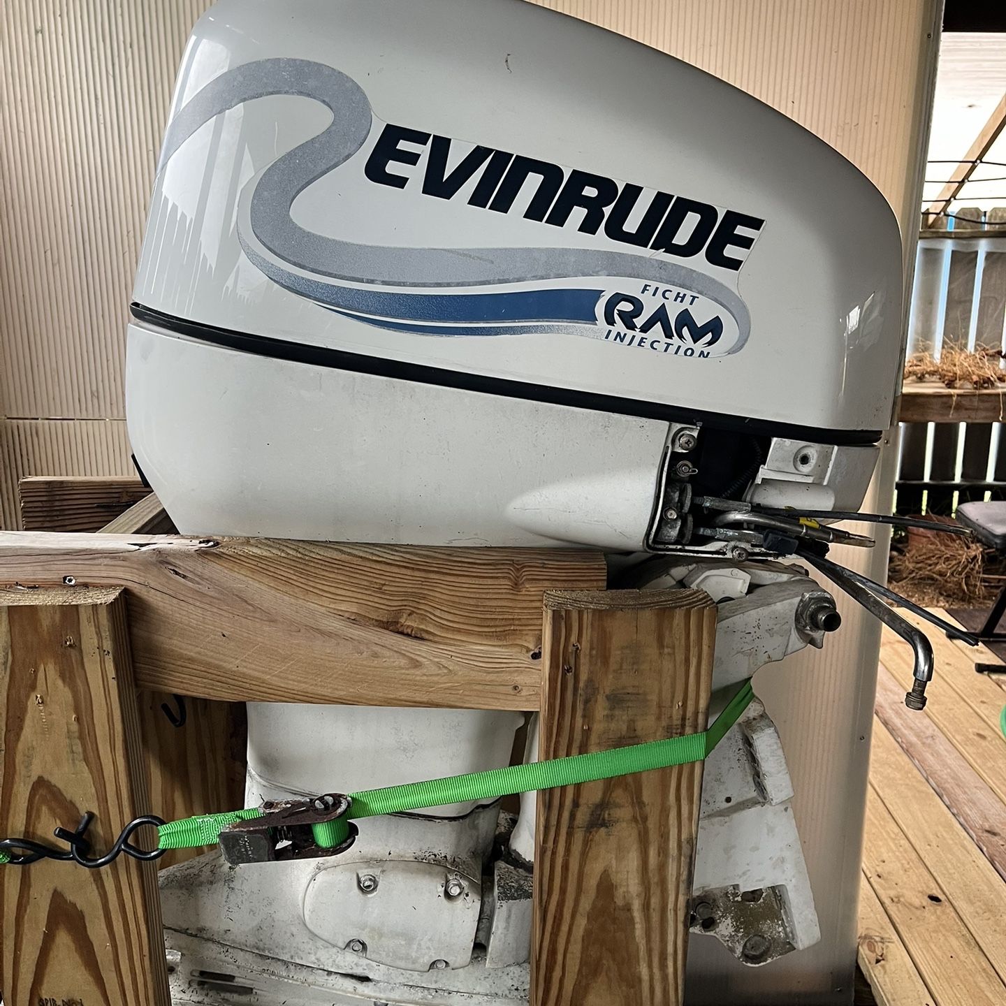 1999 ? Evinrude Ficht Injection ? Ram for Sale in Quintana, TX - OfferUp