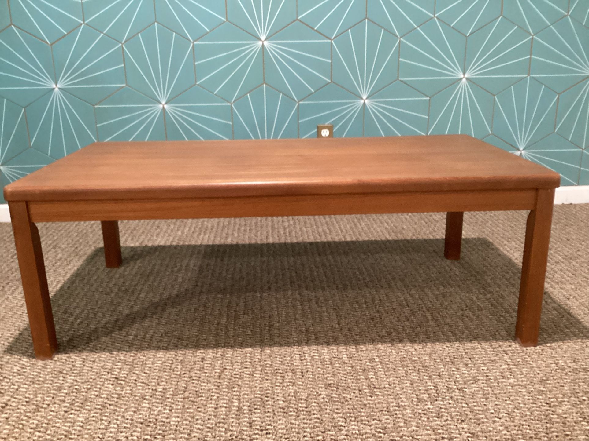 Teak Scandinavian Coffee Table