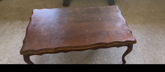 Cherry Wood Coffee Table