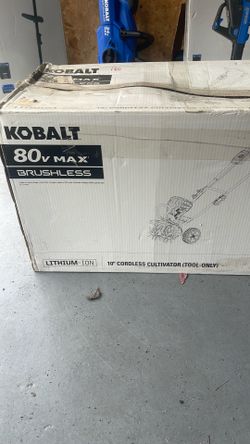 Brand new cordless cultivator 80v open box