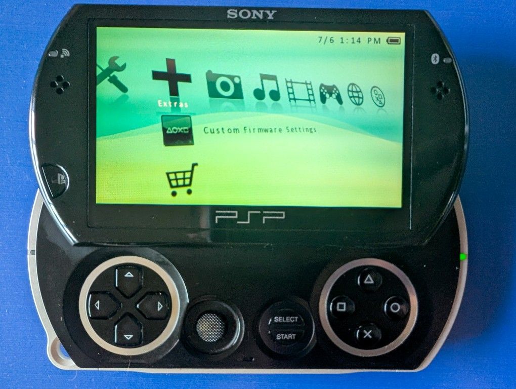Psp Go PSX Retro Custom Loaded