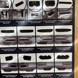 24-26 Toyota Tacoma Interior Inserts