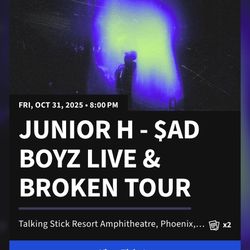 Junior H Tickets