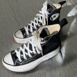 Like New Used Once Converse Run Star Hike Shoes Men’s 5.5 Women’s Size 7 