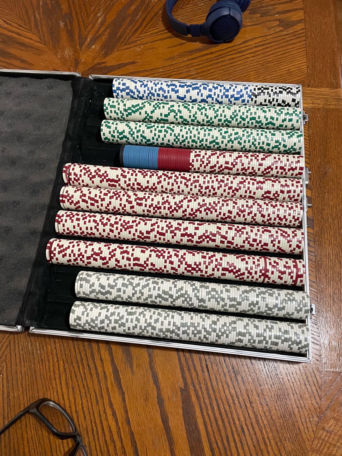 Poker chip set