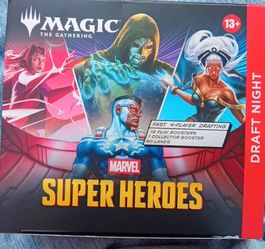Magic the Gathering; Marvel Super Heros Draft night.