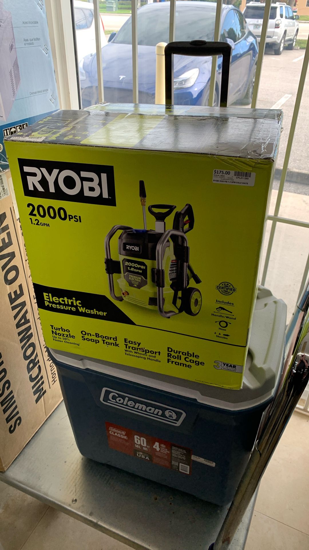 Ryobi Corded Pressure Washer 2000psi New In Box!