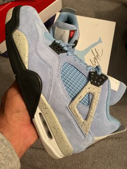 Jordan 4s “University Blue “ UNC