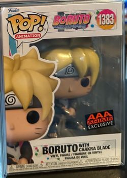 Funko pop Boruto with Chakra Blade Meruem Armored Chopper