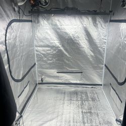 2 5x5’ Complete Grow Tents Plus Miscellaneous 