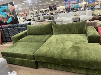 green sectional