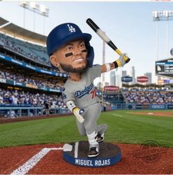 Miguel Rojas 2026 Dodgers World Series Game 7 Home Run SGA Bobblehead