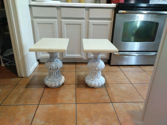 Homemade End Tables 