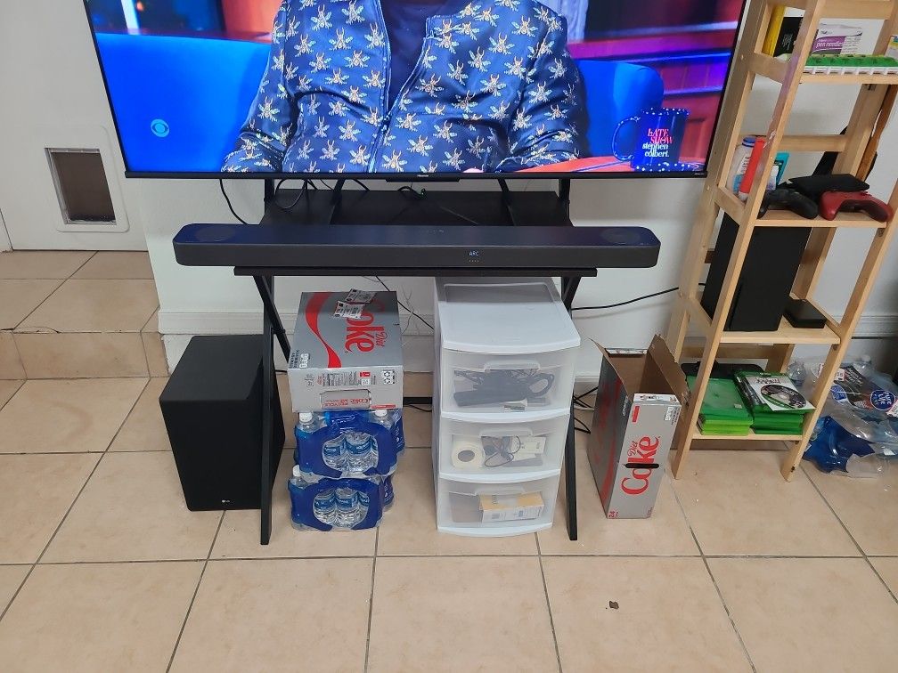 LG SL8YG, 440W, 3.1.2ch with Meridian & Dolby Atmos® Soundbar Sound Bar