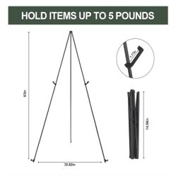 Wedding Sign Poster Easel