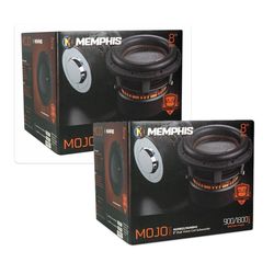 BRAND NEW 2 MEMPHIS MOJO 8” SUBWOOFERS