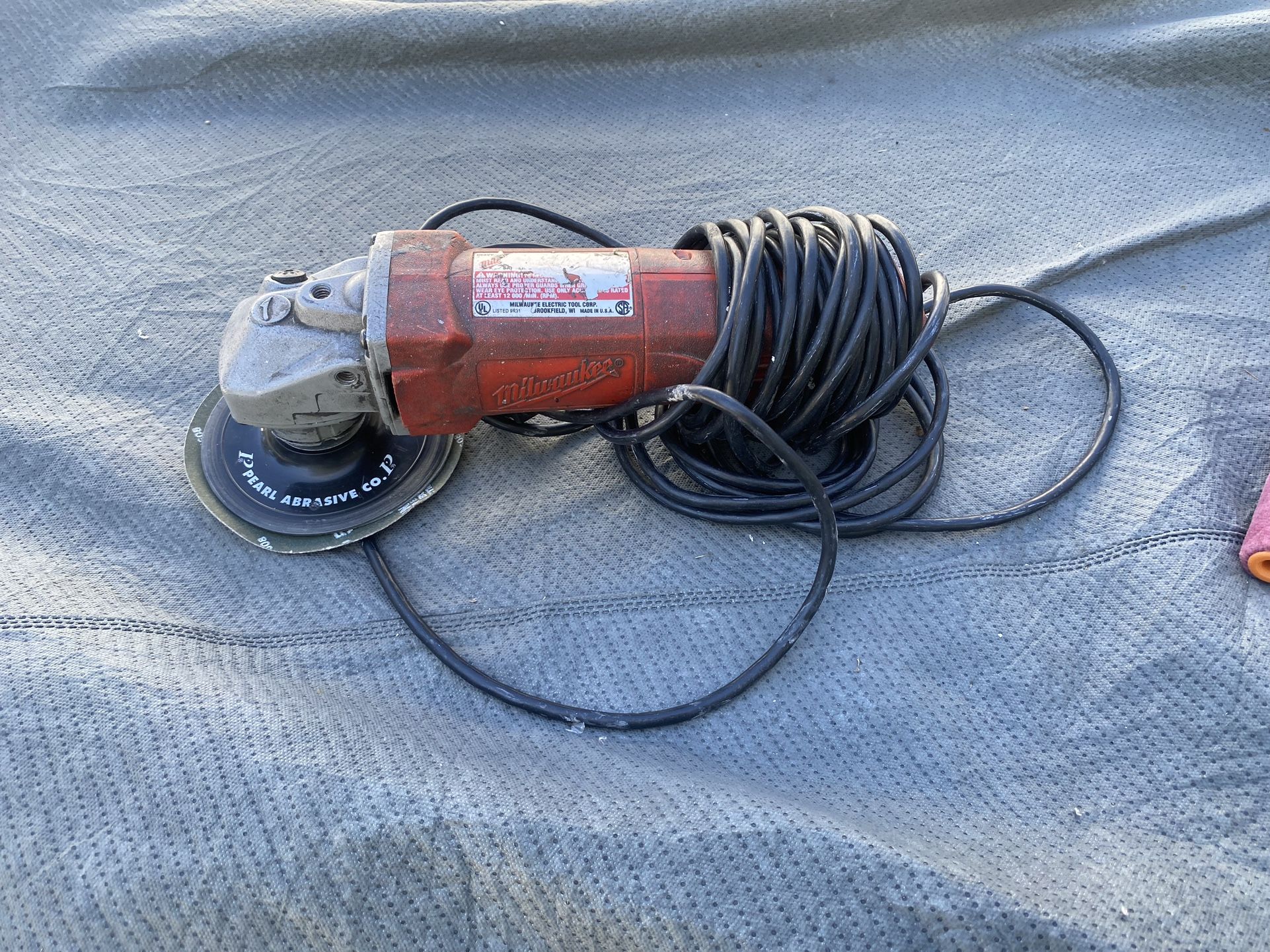 Milwaukee grinder electric tool