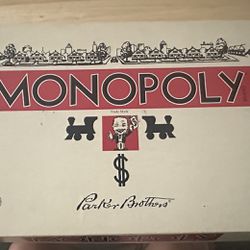 Monopoly 1935 First Edition 