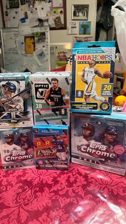 Trading Cards Baseball, Basketball Tops, Panini lot 6