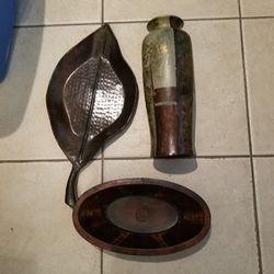 3 Large Metal house Shelf decor $10/ All (paid $65)