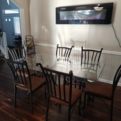 Glass Dining Table