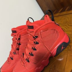Jordan 9 retro Chile Red