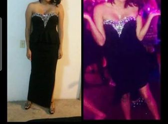 M Peplum DRESS