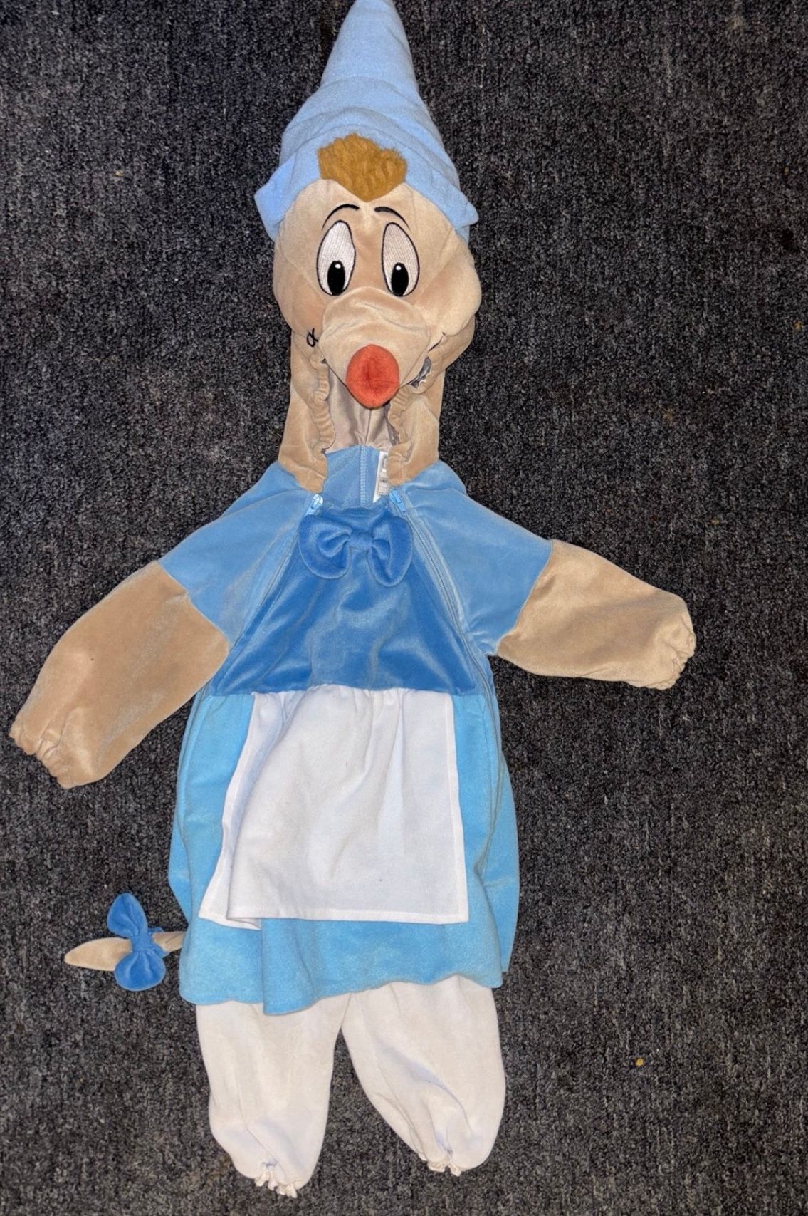 Vintage Disney Store Halloween Costume - Rare Cinderella Suzy mouse Toddler Infant Baby 12 Months