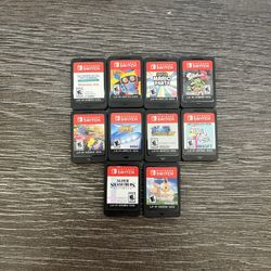 Nintendo Switch Games. 20 Dollars For 1 Game