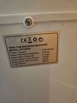 Portable washer machine