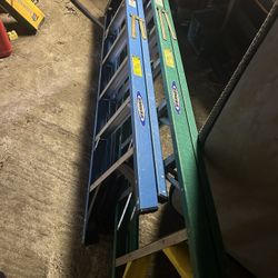 6’ WERNER LADDER + 8’ WERNER LADDER 