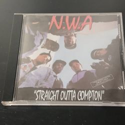 Straight Outta Compton [PA] by N.W.A (CD, Jan-1989, Priority Records) EAZY-E