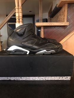 Jordan black cat 6s size 11