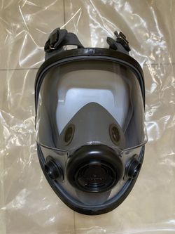 Honeywell 54001 North by Medium/Large Elastomer Full Face 5400 Series Dual Cartridge Facepiece