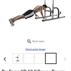 Home Gym Workout Tower (near new)