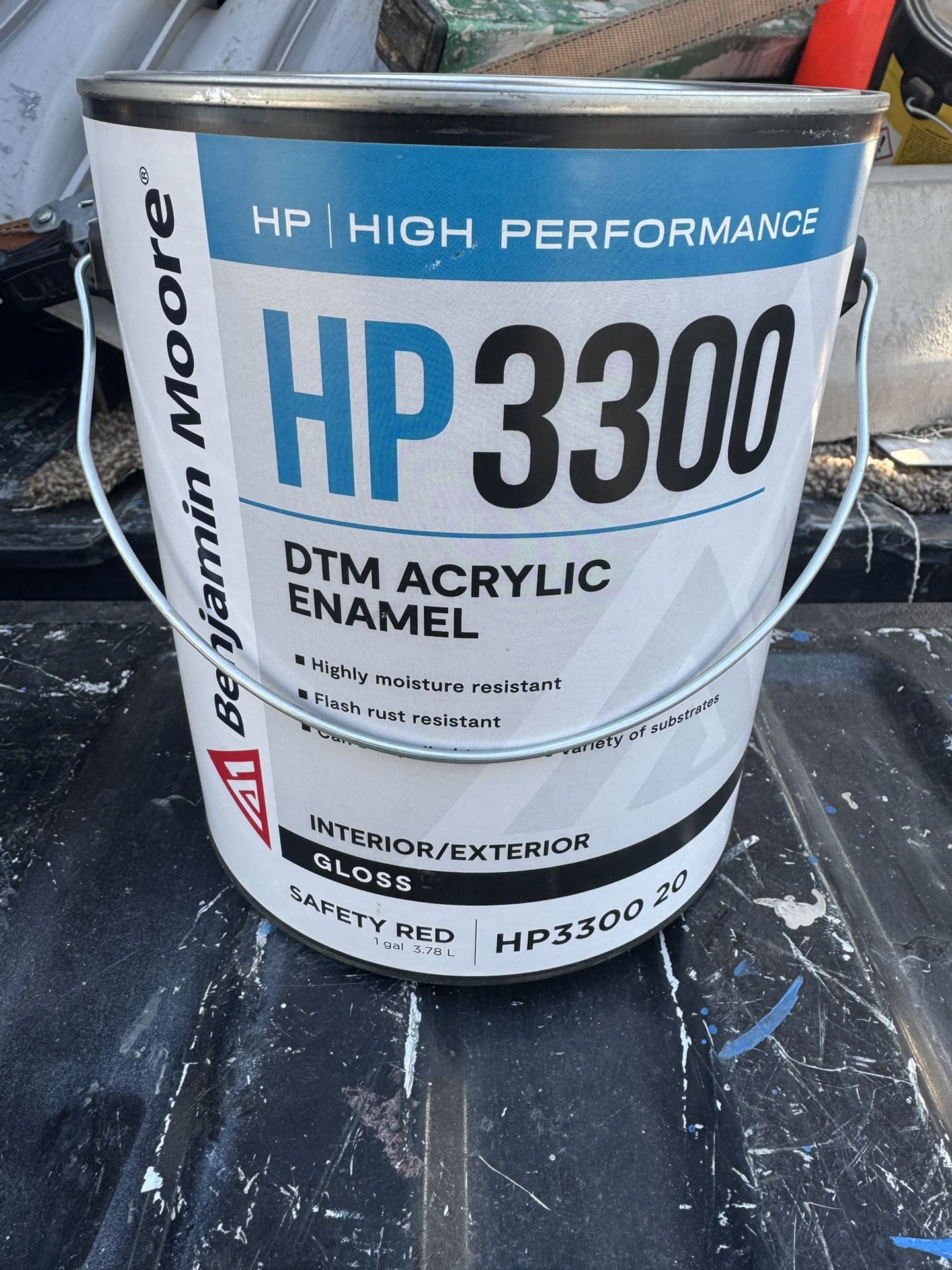 Direct To Metal Safety Red Paint 1 Gallon