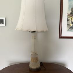 Antique Lalique Lamp