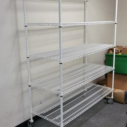 Epoxy Heavy Duty Metal Shelf 60 x 24 x 72 