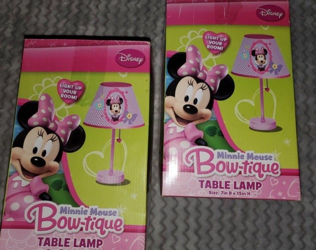 Minnie Mouse Lamps