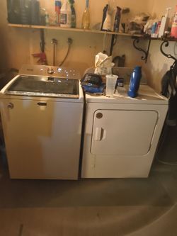Washer and dryer