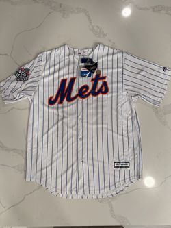 New York Mets Majestic World Series Jersey size Large