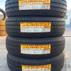 235/60/17 New Tires mount and tires Llantera Llantas Nuevas